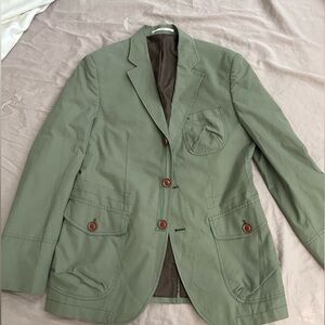 Light Army Green Blazer
